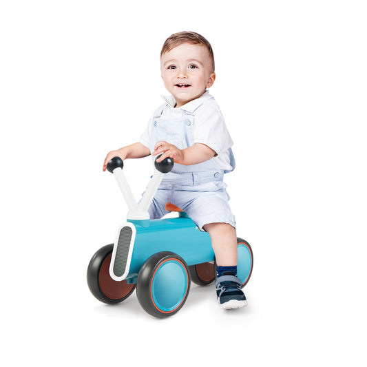 Infans Baby Balance Bike for 10-24 Months Riding Toy No Pedal for Boys & Girls Blue