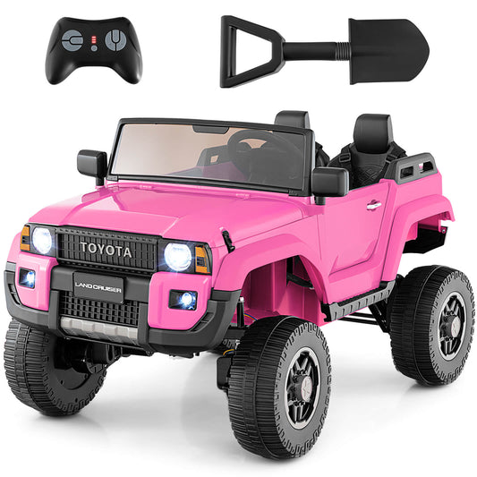 Infans 24V 2 Seater Ride on Car for Kids Licensed Toyota LC250 Ride on Truck w/Remote