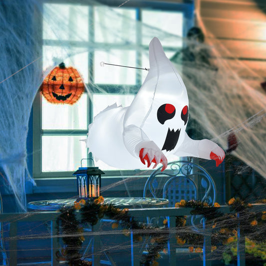 Infans 3.3' Halloween Inflatable Ghost Blow Up Flying Halloween Decoration for Party