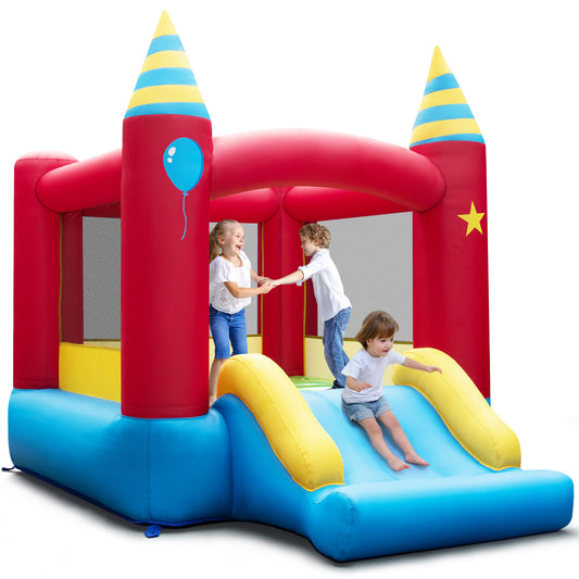 Infans Inflatable Bounce Castle Kids Jumping Bouncer Indoor Outdoor with 480W Blower