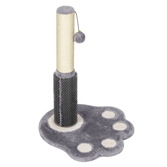 Infans 20.5 inch Tall Cat Scratching Post Claw Scratcher w/ Sisal Rope & Plush Ball