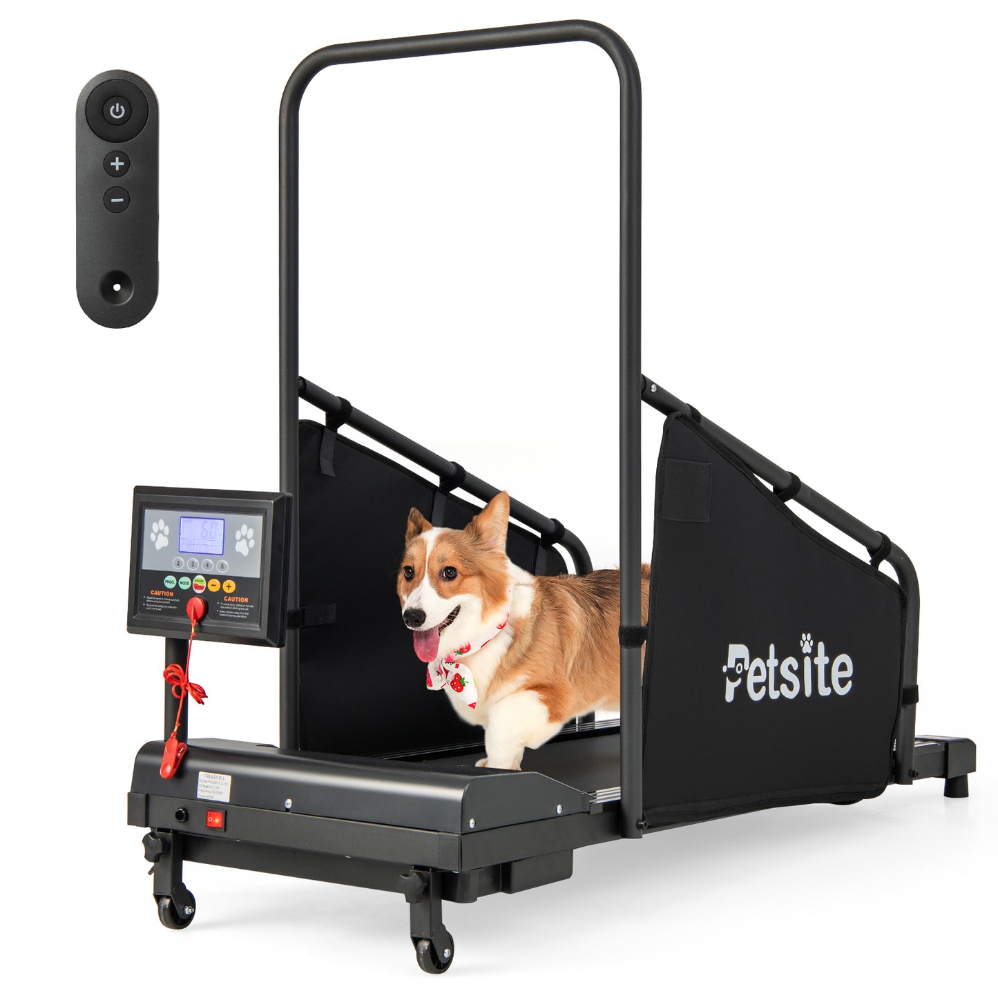 Infans Pet Treadmill Indoor Exercise For Dogs Pet Exercise Equipment w/ Remote Control