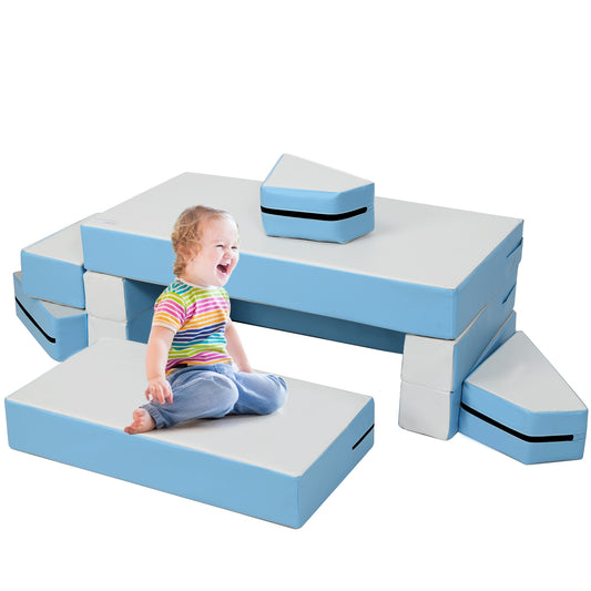Infans 4-in-1 Crawl Climb Foam Shapes Playset Softzone Toy Kids Toddler Preschoolers