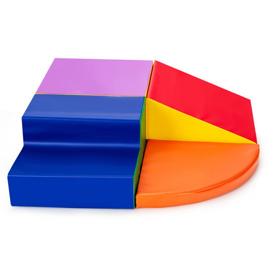 Infans 4-Piece Toddler Playtime Corner Climber SoftZone Indoor Active Play Set