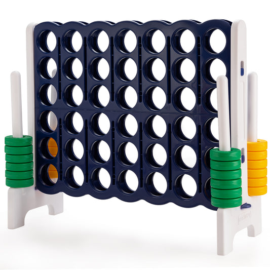 Infans Jumbo 4-to-Score 4 in A Row Giant Game Set Outdoor Indoor Kids Adults Family Fun