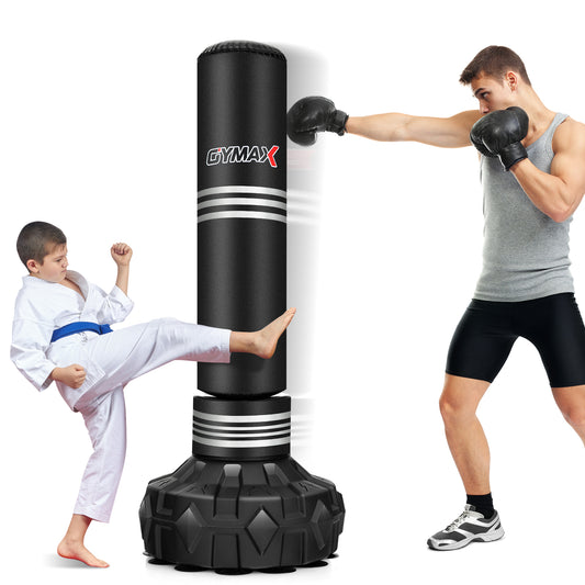 Infans 67 inch Heavy Free Stand Punching Boxing Bag W/12 Fillable Suction Cup Base Home Gym