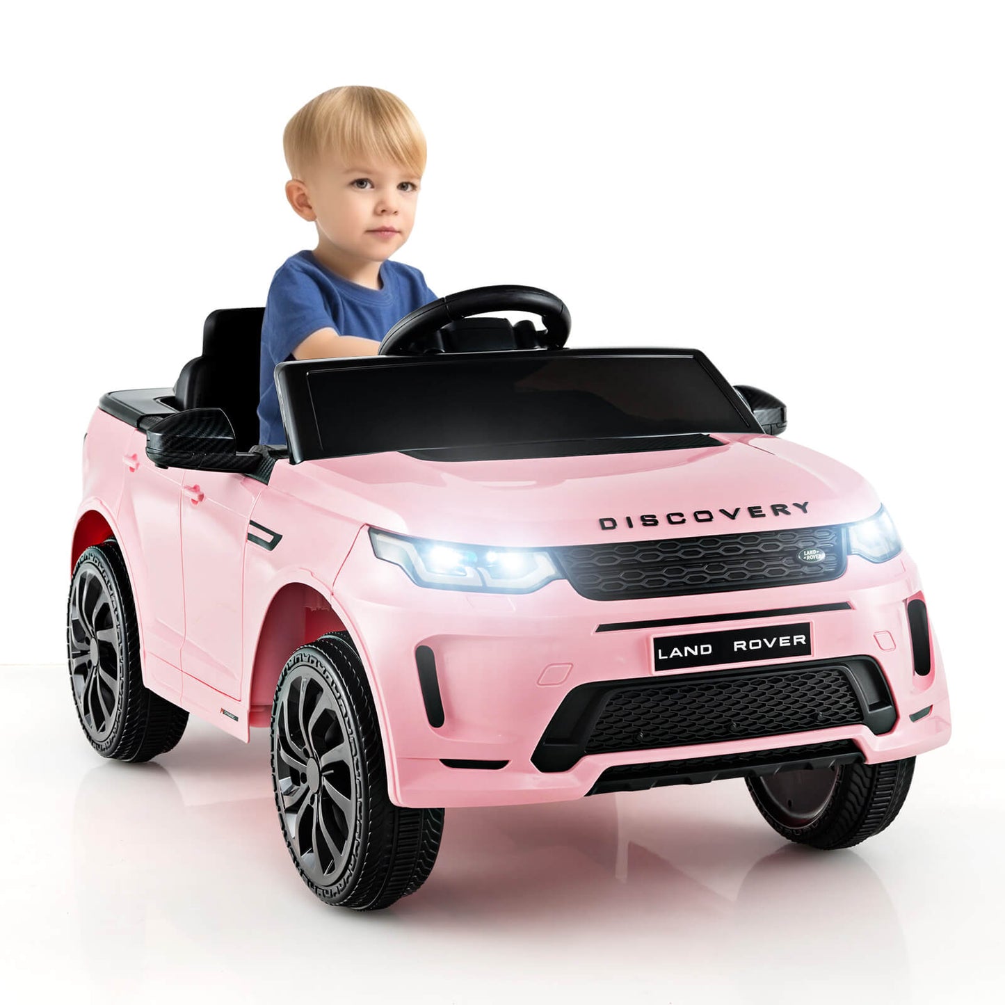 Infans 12V Kids Ride On Car Licensed Land Rover Electric Vehicle w/ Remote ControlPink