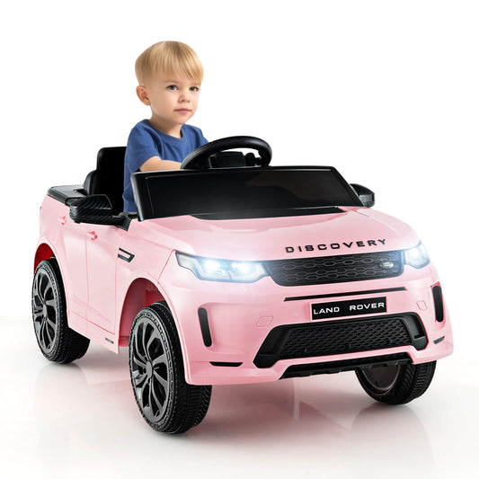 Infans 12V Kids Ride On Car Licensed Land Rover Electric Vehicle w/ Remote ControlPink