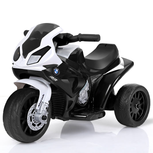 Infans Kids Ride On Motorcycle BMW Licensed 6V Electric 3 Wheels Bicycle w/ Music&LightBlack