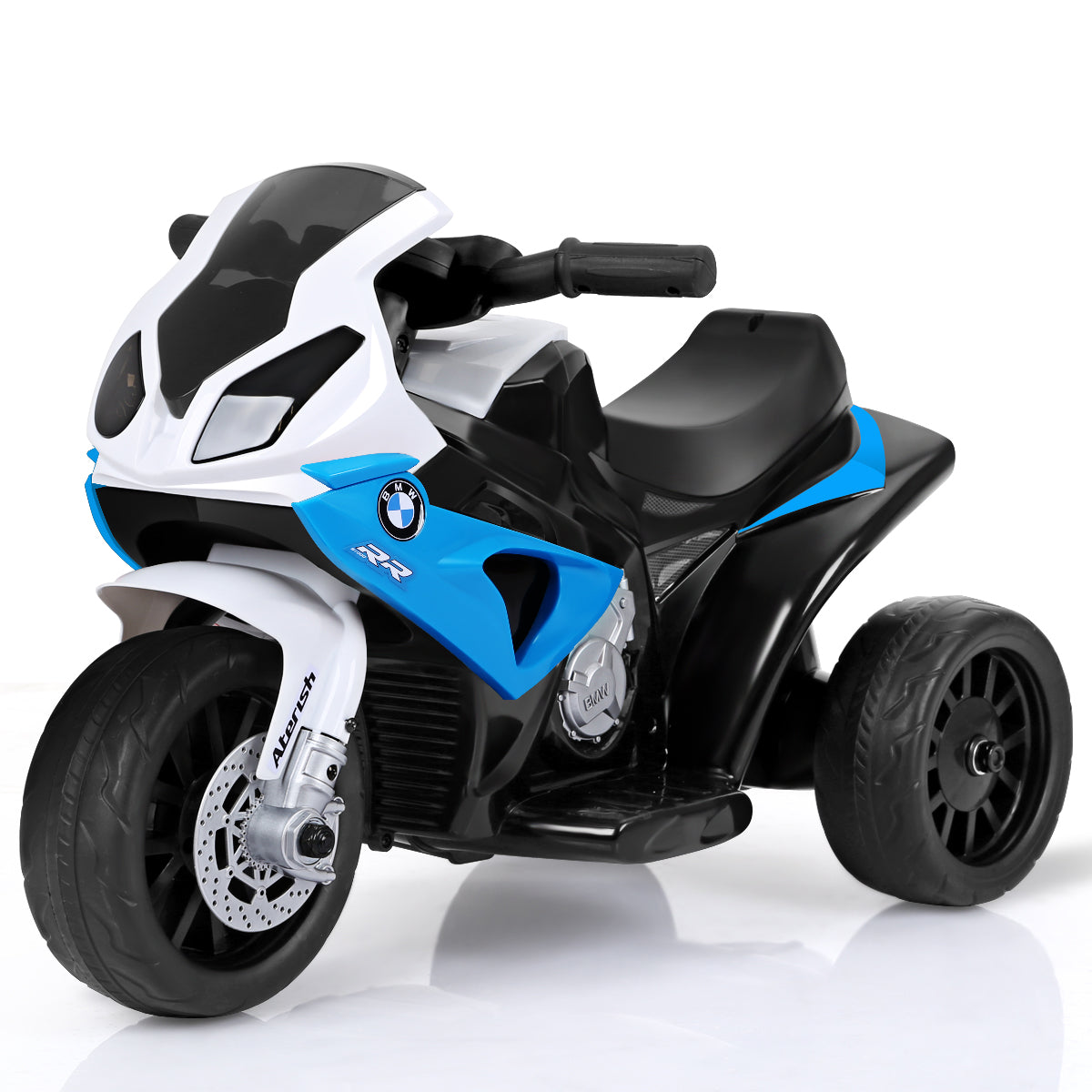 Infans Kids Ride On Motorcycle BMW Licensed 6V Electric 3 Wheels Bicycle w/ Music&LightBlue