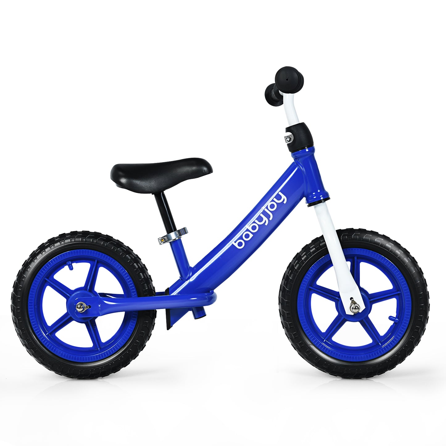 Infans 12 inch Balance Bike Kids No-Pedal Learn To Ride Pre Bike w/Adjustable Seat Blue