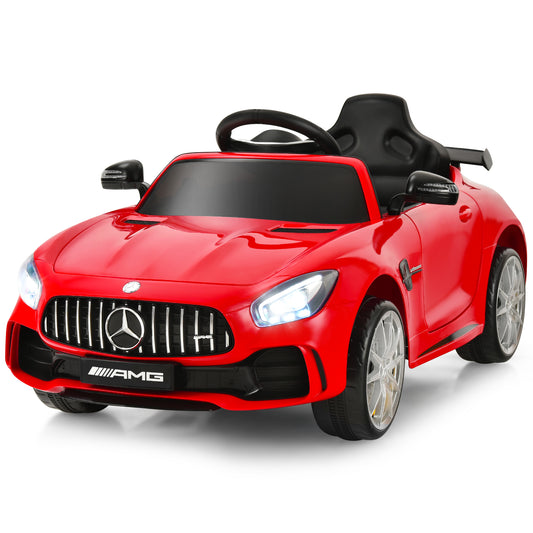 Infans 12V Kids Ride On Car Licensed Mercedes Benz AMG GTR w/Remote Control & MP3 Red