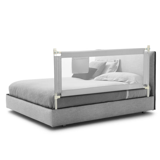 Infans 69.5inch Bed Rails for Toddlers Vertical Lifting Baby Bed Rail Guard with Lock Grey