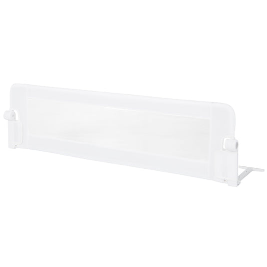 Infans 60inch Toddler Foldable Bed Rail w/ Adjustable Safety Strap, Bedrail Guard White