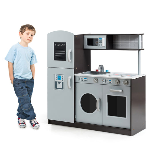 Infans Kids Pretend Kitchen Playset Cooking Set Toddler Learning Toy Christmas