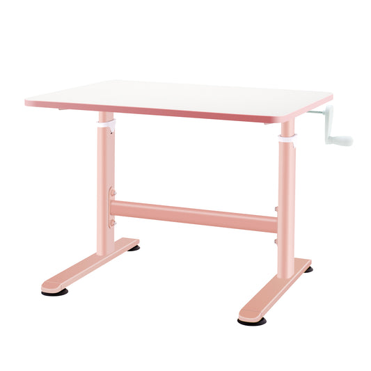 Infans Height Adjustable Children Desk Ergonomic Student Study Workstation Pink