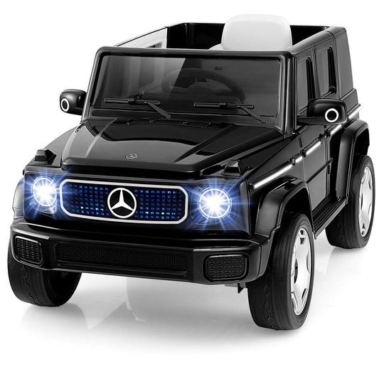 Infans Licensed Mercedes-Benz EQG Kids Ride On Car w/ Remote Control Detachable BatteryBlack