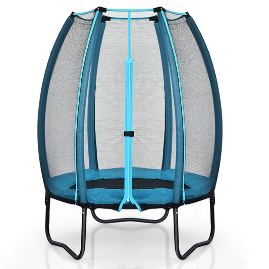 Infans 4ft Kids Trampoline Recreational Bounce Jumper W/Enclosure Net Outdoor Indoor