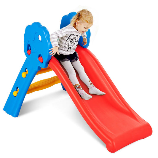 Infans Children Kids Junior Folding Climber Play Slide Indoor Outdoor Toy Easy Store