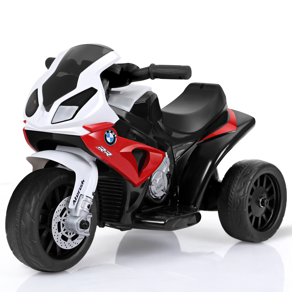 Infans Kids Ride On Motorcycle BMW Licensed 6V Electric 3 Wheels Bicycle w/ Music&LightRed