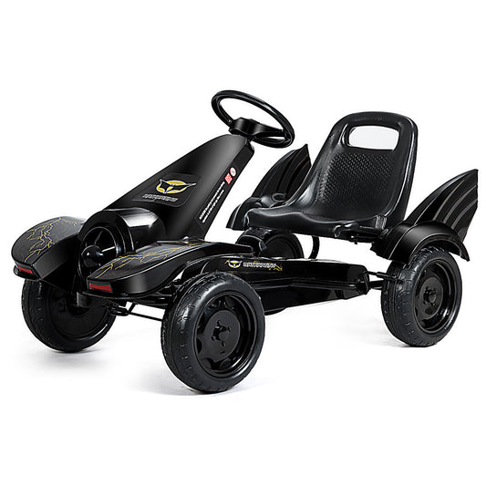 Infans Go Kart Pedal Powered Kids Ride on Car 4 Wheel Racer Toy w/ Clutch & Hand Brake